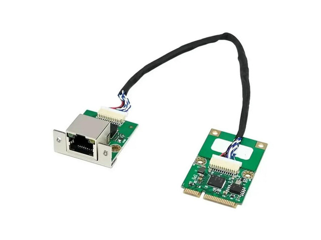 FOR Key To 2.5G Ethernet Mini PCIE Network Card I226V Chipset, 10/100/1000/2500 
