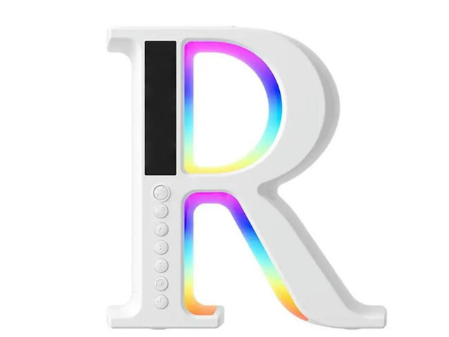 FOR Big R Wireless Charging Speaker Portable Radio Atmosphere Light Lyrics Subti