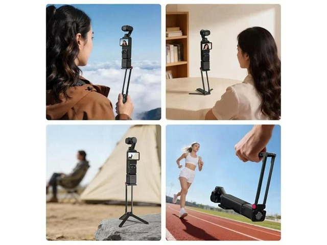 FOR MA66 Tripod Mounting Handle For Pocket 3 Foldable Selfie Stick Magnetic Quic