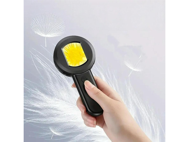 FOR Handheld 100X Coin Magnifier Microscope With Light For Adults For Error Coins Collector Portable Jewelers Loupe
