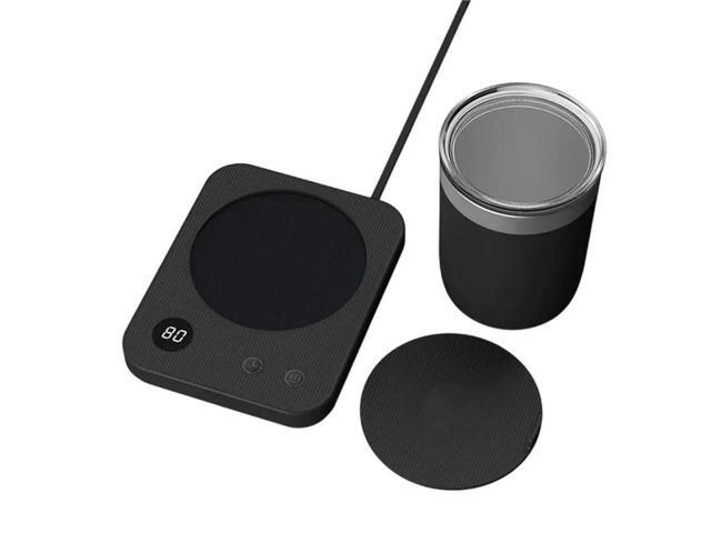 FOR Cup Heater Coaster Coffee Cup Warmer Pad Electric Mug Mat Set Constant Temperature Heating EU Plug
