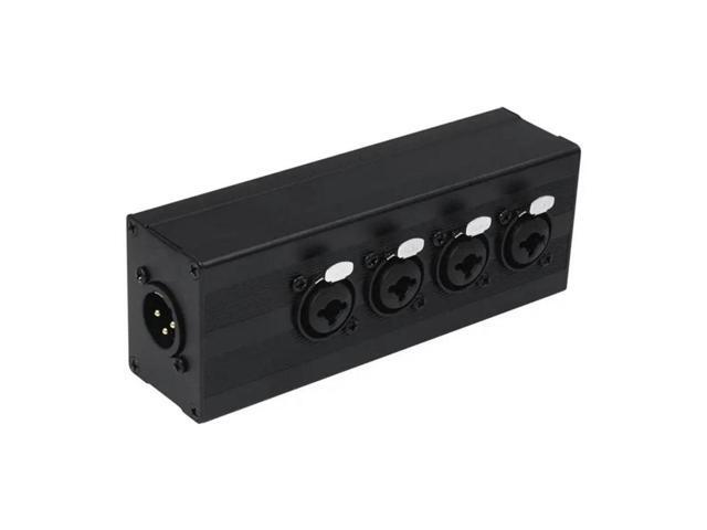 FOR Balanced Audio Splitter 3Pin XLR Cable Ext For Live Stage,Lighting,Audio Recording Studio