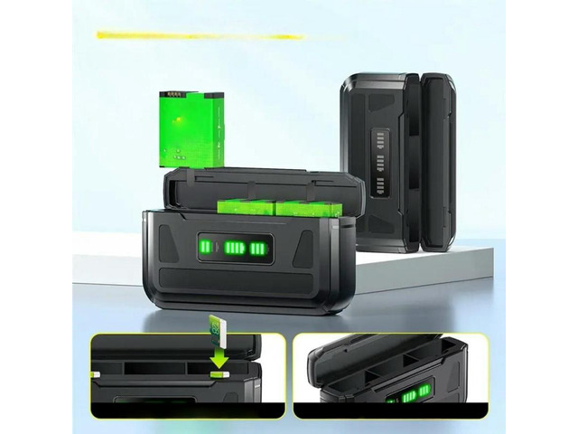 FOR 13 LCD USB-C 3-Slot - Black Color For Hero 13 Camera Accessories