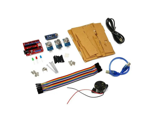 FOR Gas Leak Detection Sensor Module With Shell Combustible Gas Monitor DIY Elec