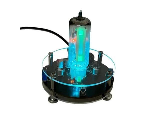 FOR Vintage Style Electronic Tube Pickup Music Monitor LED Lighted Audio Spectrum VU Meter Vintage Level Indicator