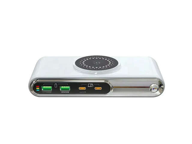 FOR 72W Intelligent 4 Port USB PD 45W QC3.0 Fast Charger Magnetic Wireless Charging Station For Laptop Phone Pad