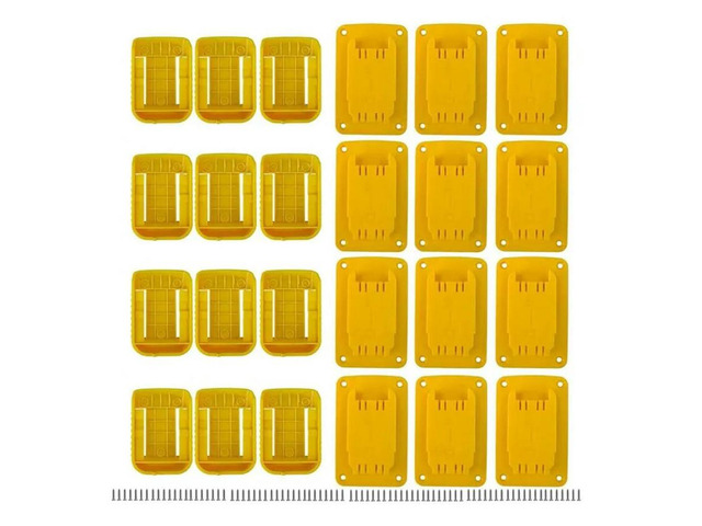 FOR Tool Holder Mount Bracket(24 Pieces), For 20V, Includes 12 PCS Tool Drill Ho