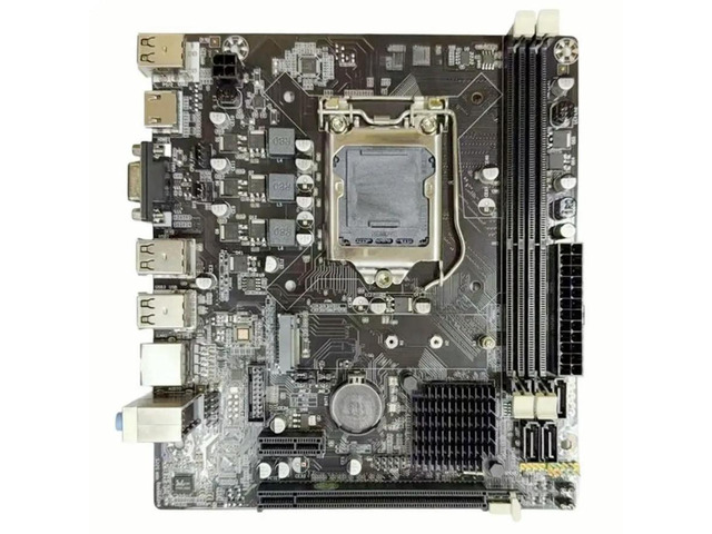 FOR -Enabled LGA1155 H61 DDR3 Motherboard 2Xddr3 Memory Slots 6X USB Support For G1610 1620 1630 G2030 Cpus