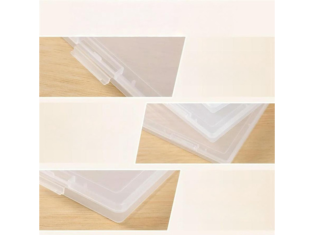 FOR 6PCS Applies To 8 X 10Inch Of Photo Storage Box, Plastic Scrapbook Papers St