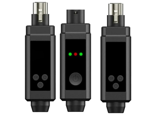 FOR XLR And 48V UHF Wireless Microphone Converter Microphone Wireless System For
