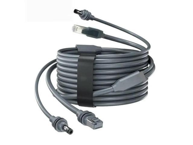 FOR Mini 2 In1 Cable DC To RJ45 Ethernet Male Female Cable 5A Fast Charging Cable Speed Waterproof Cable