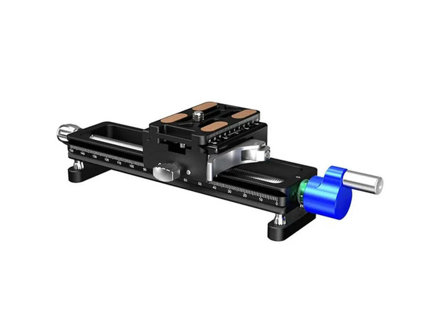 FOR Ball Head Tripod Focus Rail 4 Way Macro Focusing BFW-150B For Digital Video DSLR Camera With Standard 1/4' Screw