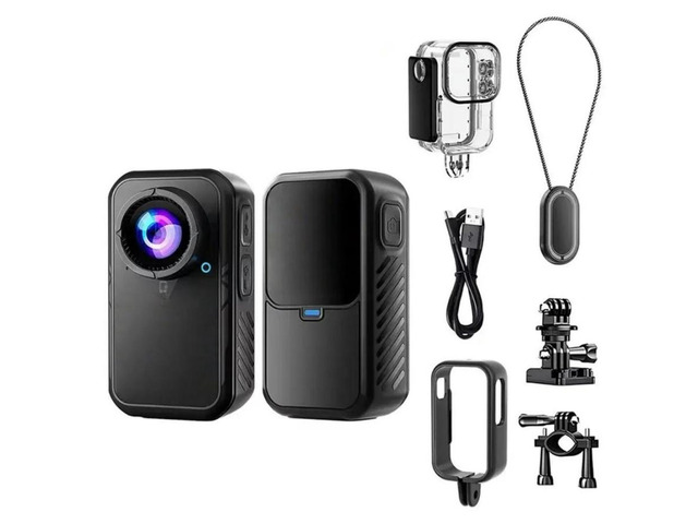 FOR Anti-Shake Wifi 5K Thumb Camera Action Camera 5X ZOOM Touchscreen Vlog Body 