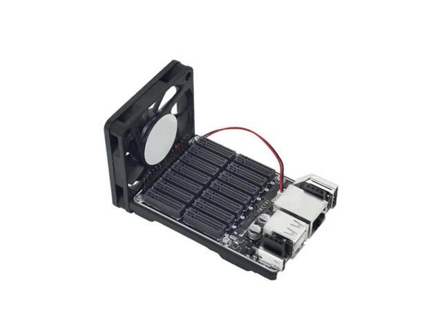 FOR Compact Kubernetes K3S Edge AI Homelab cluster 7X CM4/CM5 Nodes Mini Server Baseboard For Pi Cluster
