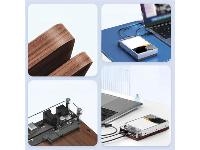 FOR SATA To USB 3.0 HDD Docking Station 2.5/3.5 Inch For SAS/SATA Hard Drive Enc