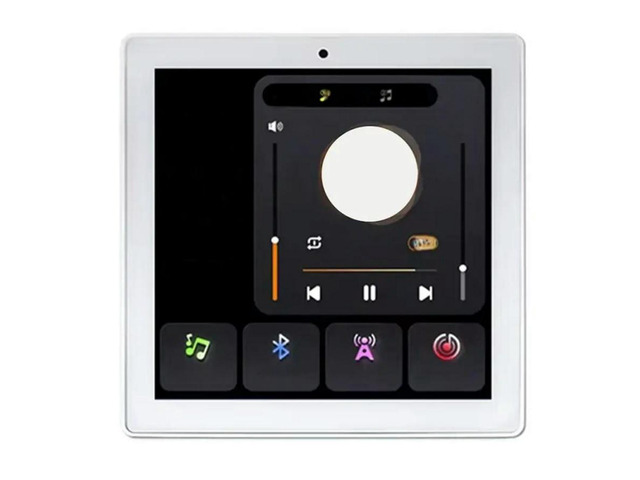 FOR Wall Amplifier Smart Music Panel USB TF 25W Control Panel Ceiling Speakers S
