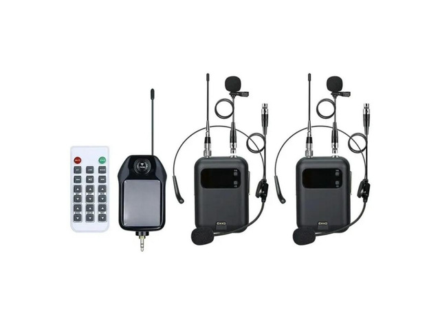 FOR Wireless Microphone Fixed Frequency 2 Channel For Party Karaoke Professional