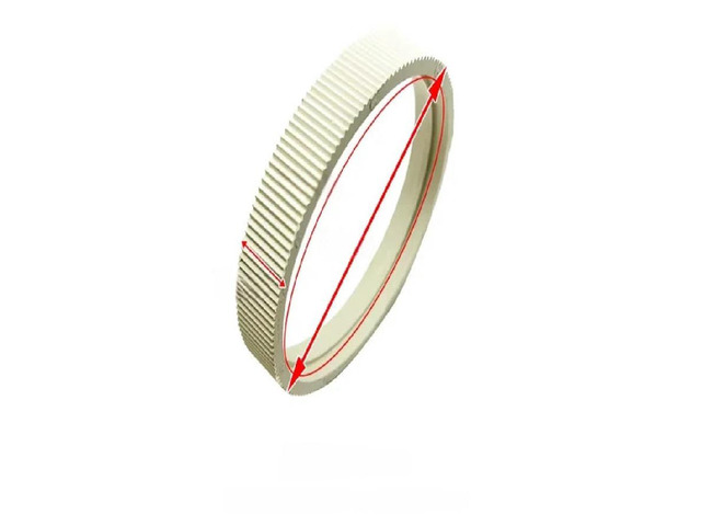 FOR 4pcs MY-380F Labeling Machine Conveyor Belt Parts 380 Conveyor Belt Paginated Belt with Teeth Ring