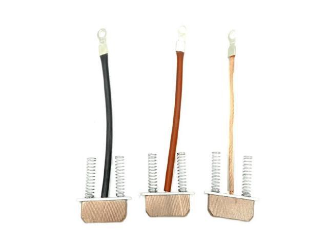 FOR 3PCS 6X30X11mm Carbon brush collector, pure copper, fabric spreading machine trolley, TAJ carbon brush 6*30*11