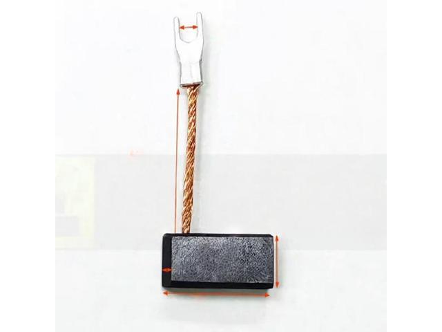FOR 10PCS F83 Motor Carbon Brush, Motor Motor Carbon Brush 6.3*9.5*22mm, Micro Motor Motor Carbon Brush 6.3x9.5x22