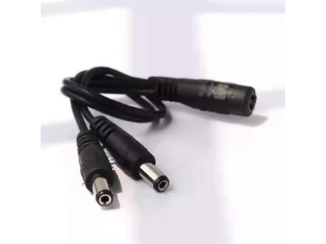 FOR 20pc 1-to-2 DC power cable for surveillance camera, DC line with 1-to-2 connector, one-to-two power connector, pure copper