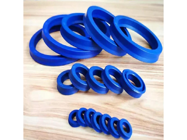 FOR 10PCS FOR DZ UN Blue U-Shaped Seal 6*12 13 14 16*4 5 5.5 6 8 Frameless Hydraulic Oil Seal