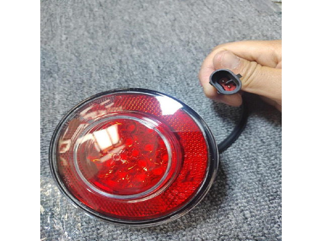 FOR Rear tail light Rear fog light Anti-fog light All red, for buses, buses, coa