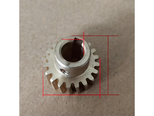 FOR cal gear drill milling machine brushed motor gear copper gear high-precision laboratory household metal processing parts