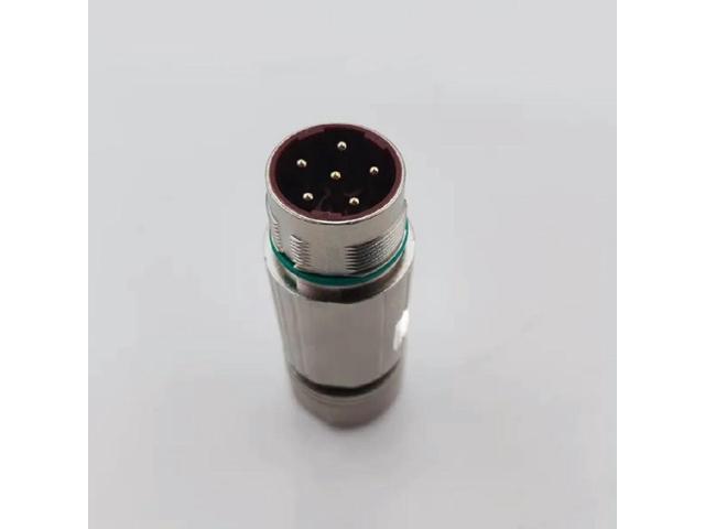 FOR 1pcs M23 connector compatible with S120 motor power cable, 6-core and 8-core plug 0LU00
