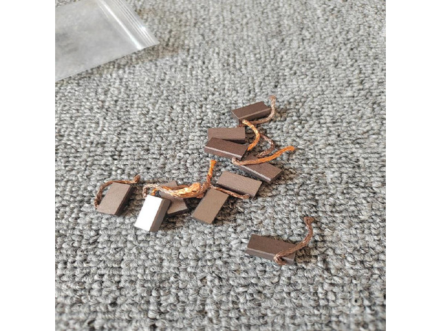 FOR Copper carbon brush 5*8*13mm for car wipers, heater fans, and electric vehic