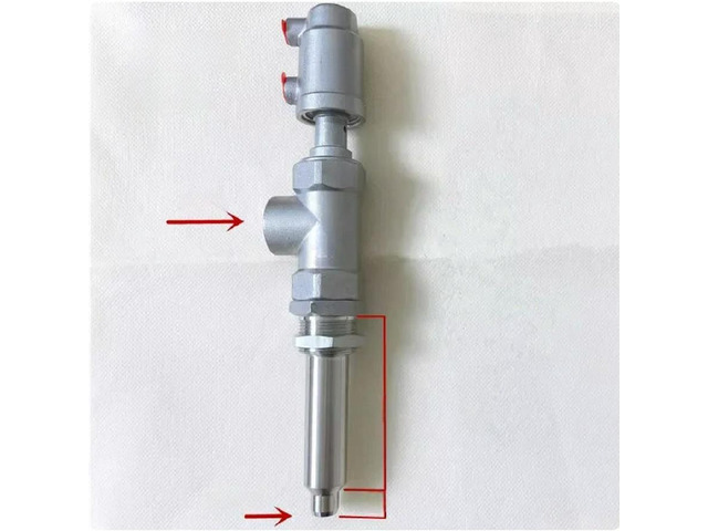 FOR Drip-proof stainless steel 316 pneumatic filling valve, right-angle T-type dispenser for glass water hand sanitizer