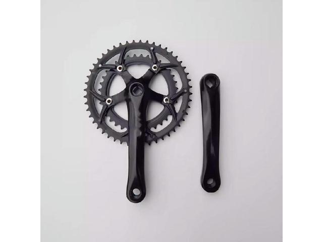 FOR Road Bike Chainring 36-48T Aluminum Alloy Compact Crankset Chainring, 8/9/10/11 Speed, 172.5mm Length