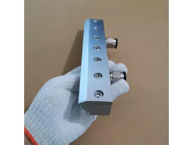 FOR Aluminum Alloy Strip Air Wind Nozzle Industrial Air Blowing Air Water Dust Air Curtain 200mm200*28*37