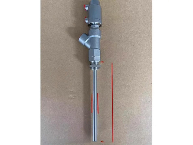 FOR Stainless Steel Anti-Drip Pneumatic Discharge Valve Filling Valve, 1/2-Inch Thin Pipe with 8mm Nozzle for Filling Machine Valve