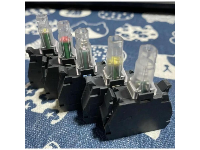 FOR 1PCS Xb4 Zb4 ZBV-M3 ZBV-B3 ZBV-B4 B5 B1 Push Button Switch Indicator Lamp Li