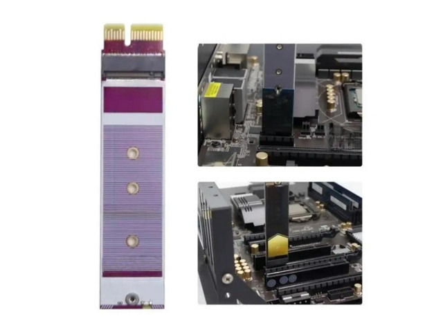 FOR PCIE 5.0 To M.2 M M.2 Support Adapter Card NVME Expansion Hard Drive 8Gbps Easy Installation
