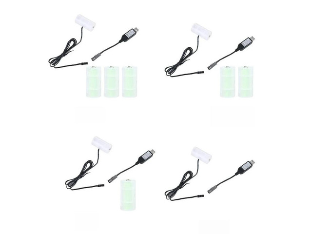 FOR USB to C Cell and LR14 C Eliminator USB Power Supply Replace 1 to 4pcs 1.5V