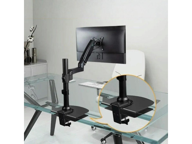 FOR Steel Monitor Mount Reinforcement Plate Monitor Arm Reinforcement Plate for Fragile Tabletop Monitor Mount Reinforcement