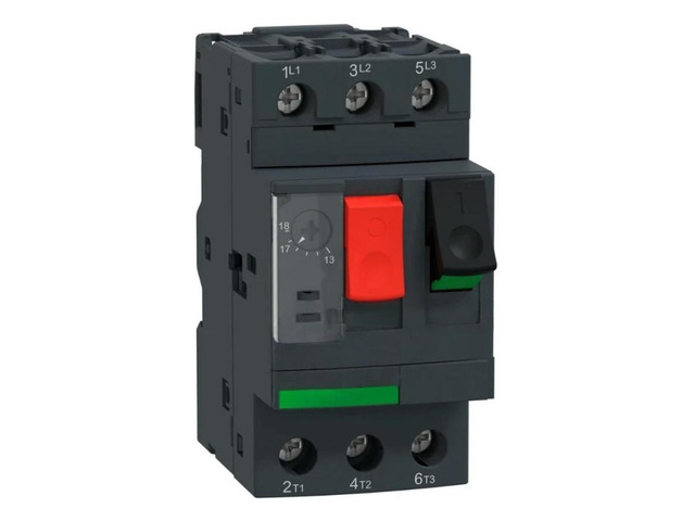 FOR 1PCS 1pcs Black GV2ME20 3P 13-18A Screw clamp terminals Motor circuit fast processing