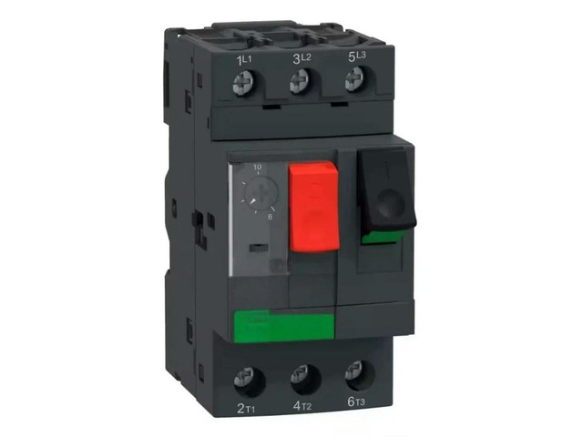 FOR 1PCS Black GV2ME14 3P 6-10A Screw clamp terminals Motor circuit fast process