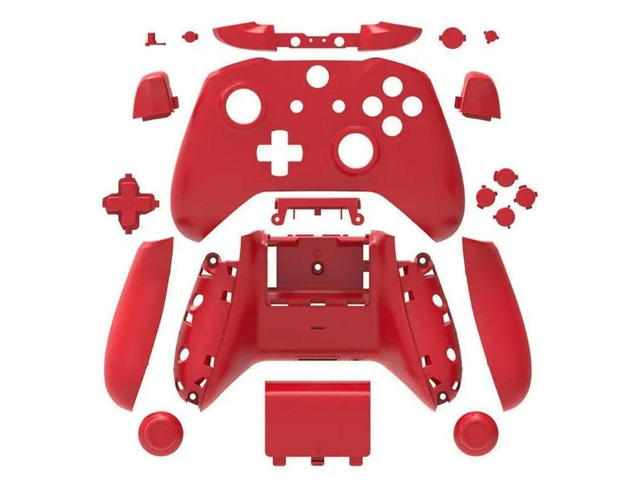 FOR 1 Set Housing for Case for Shell Faceplates Cover with Bumpers Trigger ABXY