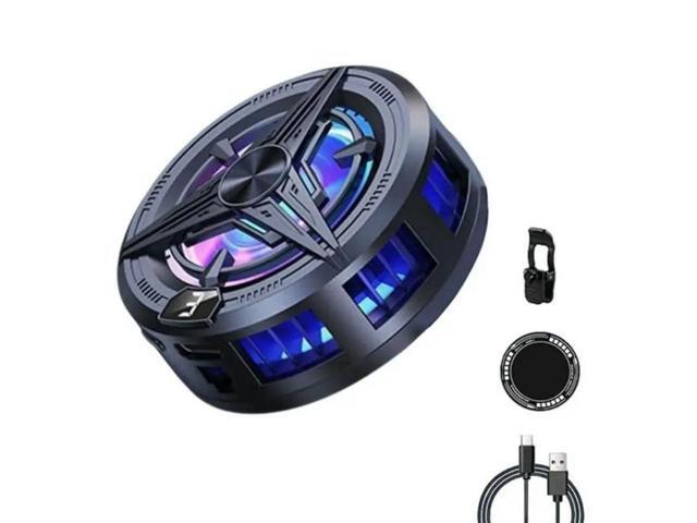 FOR Radiator Phone Cooling Fan Dissipate Heat Phone Coolers with LED