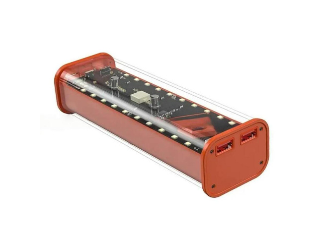 FOR s Storage Box 4x21700 Holder, Support PD Fast Charging and LCD Display, No W