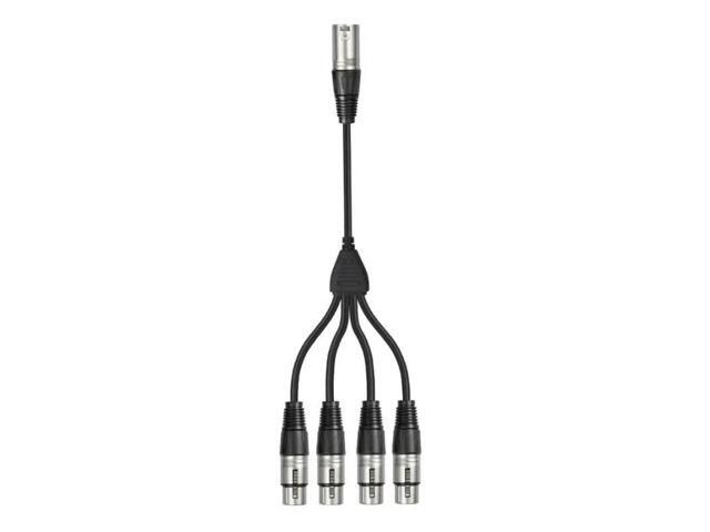 FOR Professional 3Pin XLR Connectors Cable 1M 4F Metal Housing Studio Recording Live Sound Systems Transfer