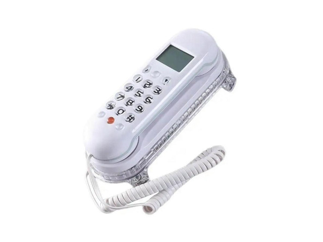 FOR B365 Corded Landline Telephone with Numeric Keypad LCD and Flash Redial Phon