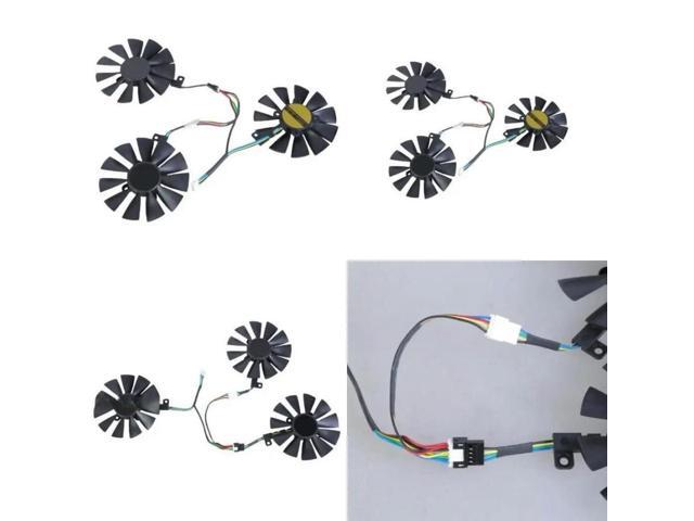 FOR 3Pcs FDC10U12S9-C FDC10H12S9-C 87mm Coolers Fan Easy Installation Heat Management Cooling Fan Management for GTX1070