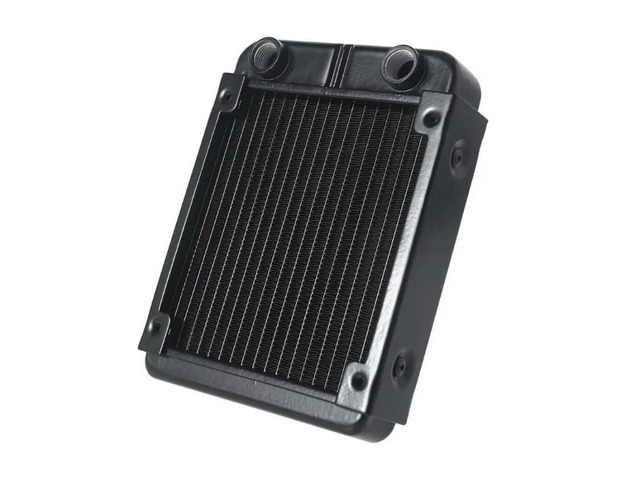 FOR Aluminum Radiator CPU Water Cooling Heat Exchanger with 1/4 inch Thread 18 T