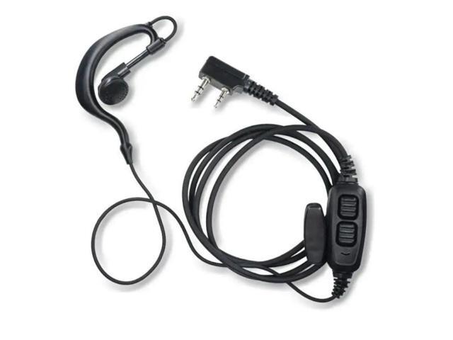 FOR 2 Pin Plug Walkies Talkies Double Push to Talk Headsets for 82 Series
