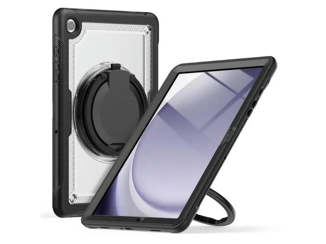 FOR TPU Case for Tab A9 8.7inch 2023 with 360 Degree Rotatable Stand Multi Viewi