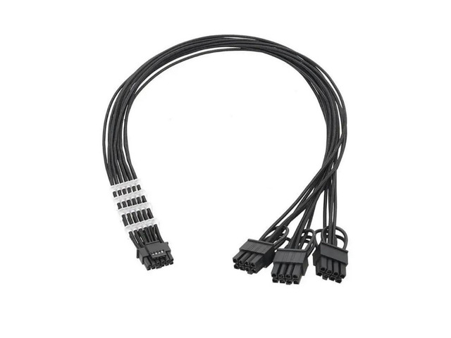 FOR 12VHPWR 8Pinx3 to 12+4PIN 16Pin ATX3.0 Modulars Power Supply Cable